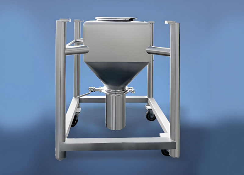 LDH series stainless steel round material separation temporary storage warehouse