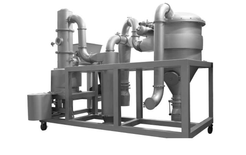 Soy protein flash dryer - working principle